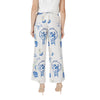 ICHI White Viscose Pant ICHI