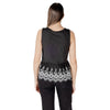 ICHI Black Cotton Tank Top ICHI
