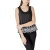 ICHI Black Cotton Tank Top ICHI
