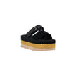 UGG Black Suede Leather Sandal UGG