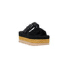 UGG Black Suede Leather Sandal UGG