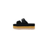 UGG Black Suede Leather Sandal UGG