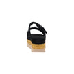 UGG Black Suede Leather Sandal UGG