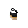 UGG Black Suede Leather Sandal UGG