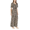 ICHI Beige Viscose Jumpsuit ICHI