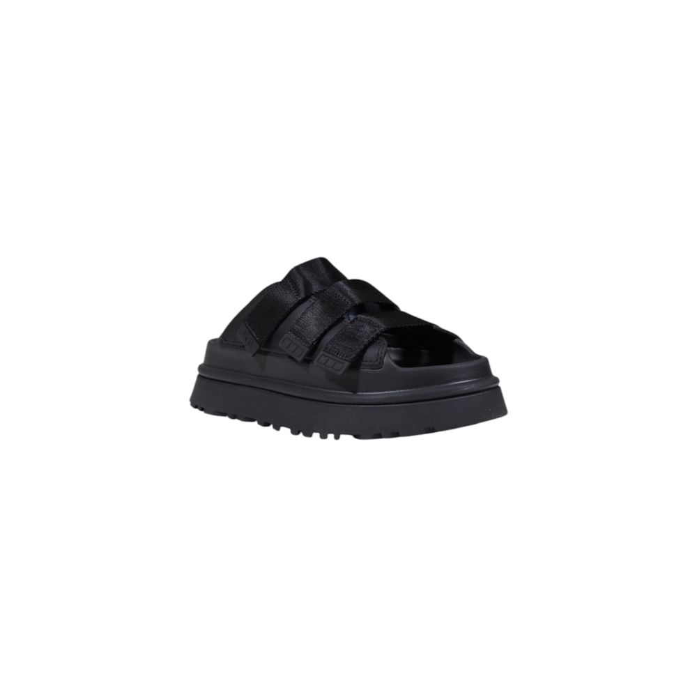 UGG Black Artificial Leather Platform UGG