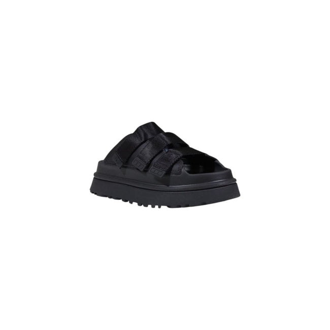 UGG Black Artificial Leather Platform UGG