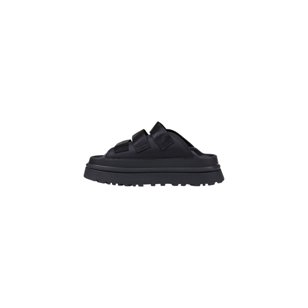 UGG Black Artificial Leather Platform UGG