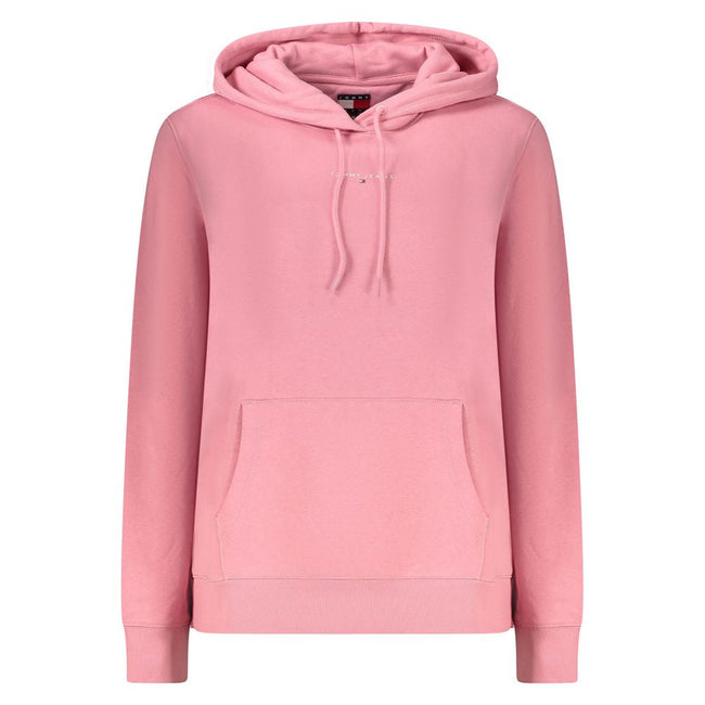 Tommy Hilfiger Pink Cotton Women Sweater Tommy Hilfiger
