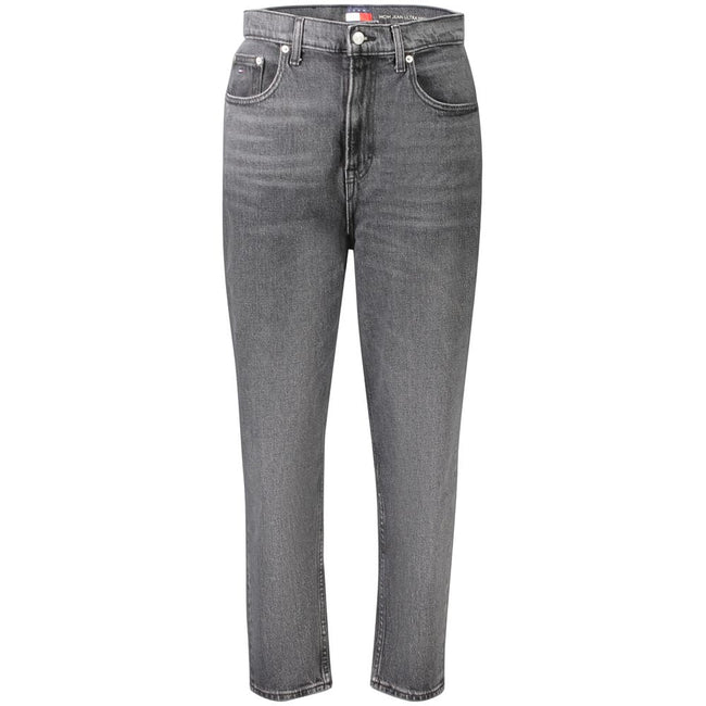 Tommy Hilfiger Black Cotton Women Jeans Tommy Hilfiger