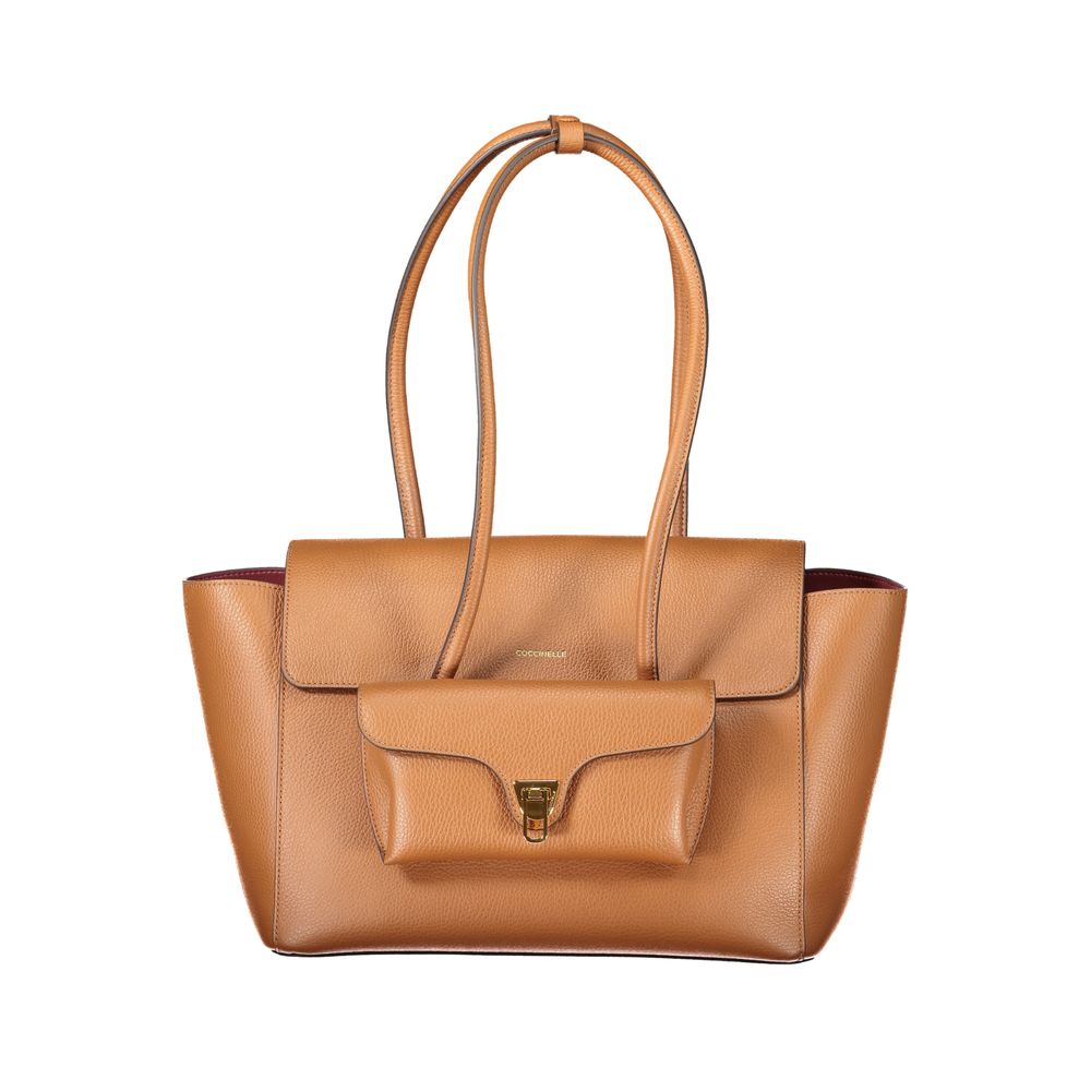 Coccinelle Brown Leather Women Handbag Coccinelle