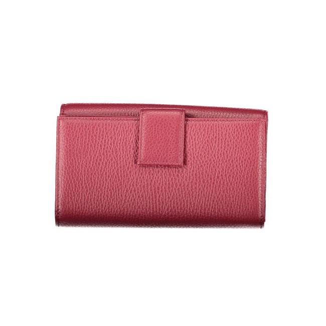 Coccinelle Red Leather Women Wallet Coccinelle
