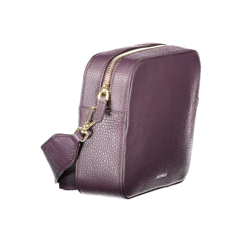 Coccinelle Purple Leather Women Handbag Coccinelle