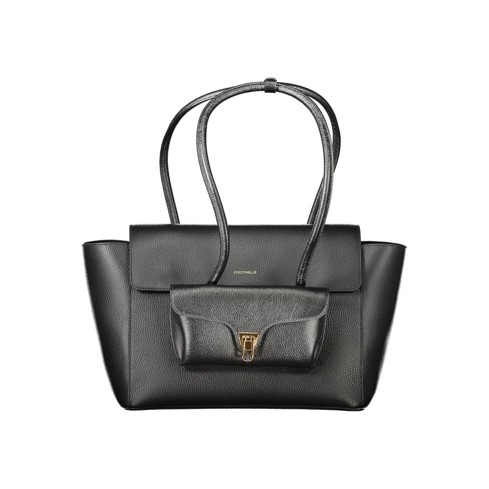 Coccinelle Black Leather Women Handbag Coccinelle