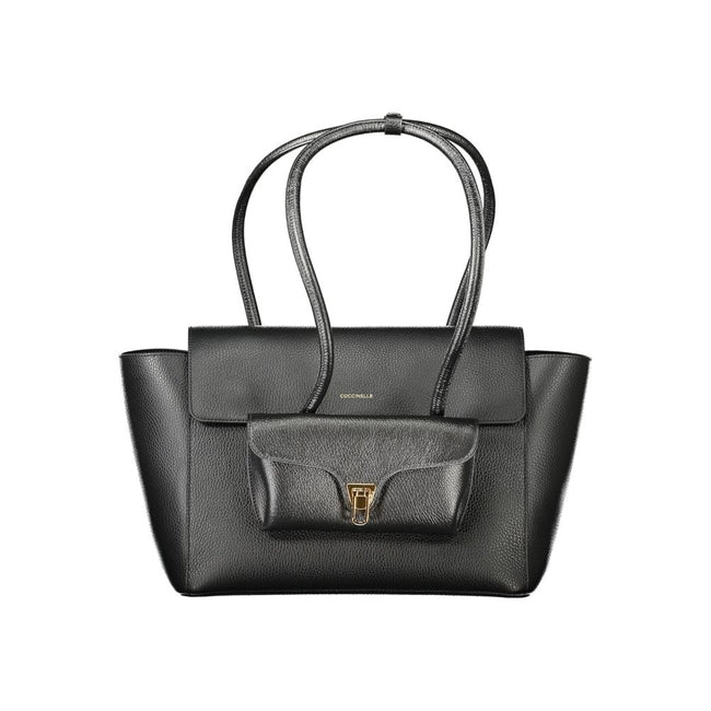 Coccinelle Black Leather Women Handbag Coccinelle