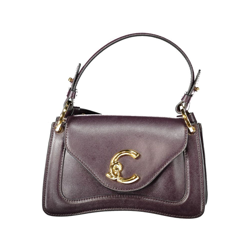 Coccinelle Purple Leather Women Handbag Coccinelle
