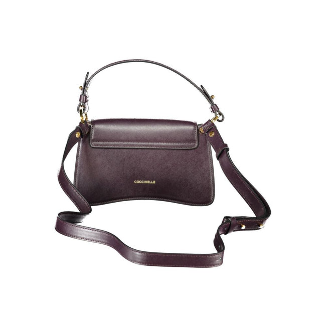 Coccinelle Purple Leather Women Handbag Coccinelle