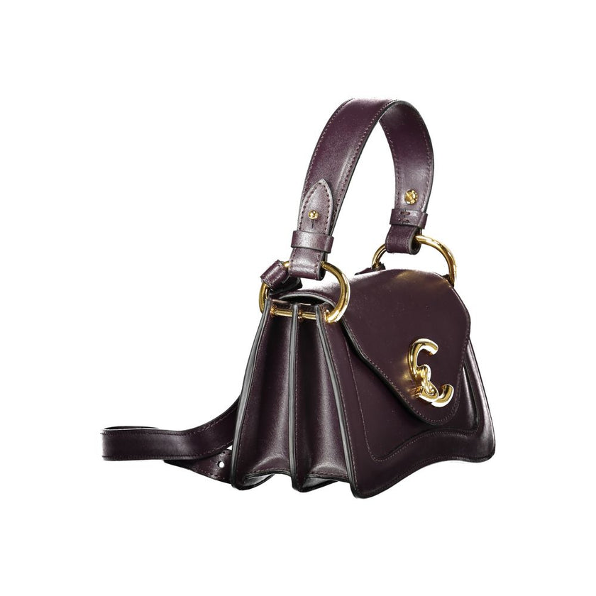 Coccinelle Purple Leather Women Handbag Coccinelle