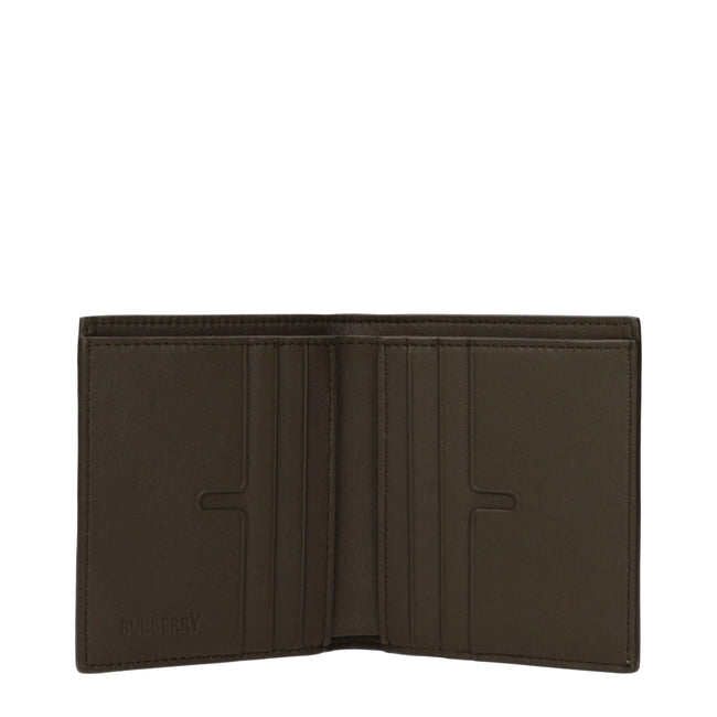 Burberry Beige Fabric Wallets Burberry