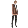 PINKO Brown Cotton Women Blazer PINKO