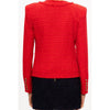 Balmain Red Wool Women Blazer Balmain
