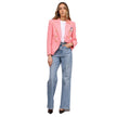 Balmain Pink Cotton Women Blazer Balmain