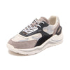 D.A.T.E Beige Leather Sneaker D.A.T.E