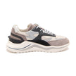 D.A.T.E Beige Leather Sneaker D.A.T.E