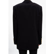 Balmain Black Viscose Women Blazer Balmain