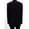 Balmain Black Viscose Women Blazer Balmain