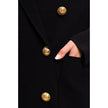 Balmain Black Viscose Women Blazer Balmain