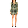 Elisabetta Franchi Green Viscose Women Blazer Elisabetta Franchi
