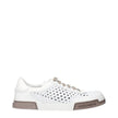 Dolce & Gabbana White Leather Low Tops Dolce & Gabbana