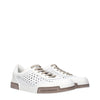 Dolce & Gabbana White Leather Low Tops Dolce & Gabbana