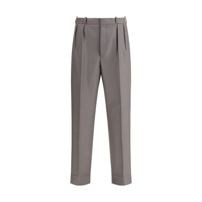 Margiela Green Wool Trousers Margiela