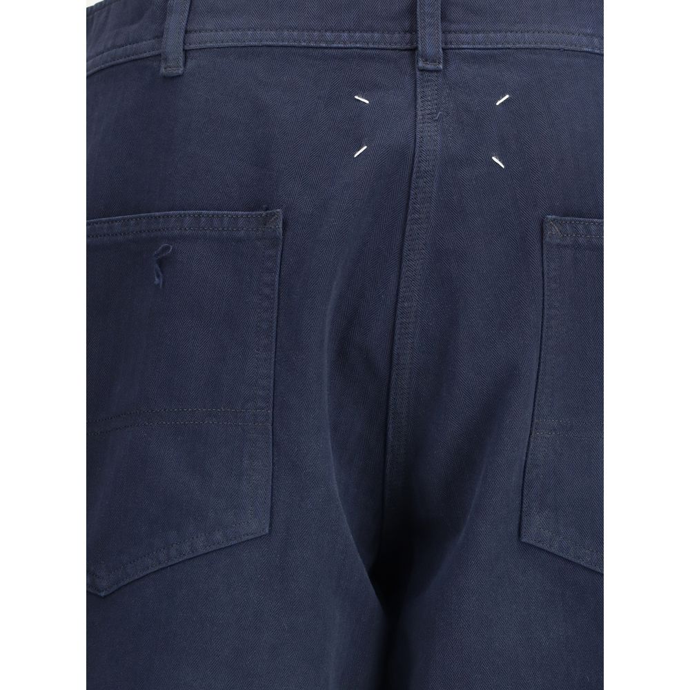 Margiela Cotton Trousers Margiela