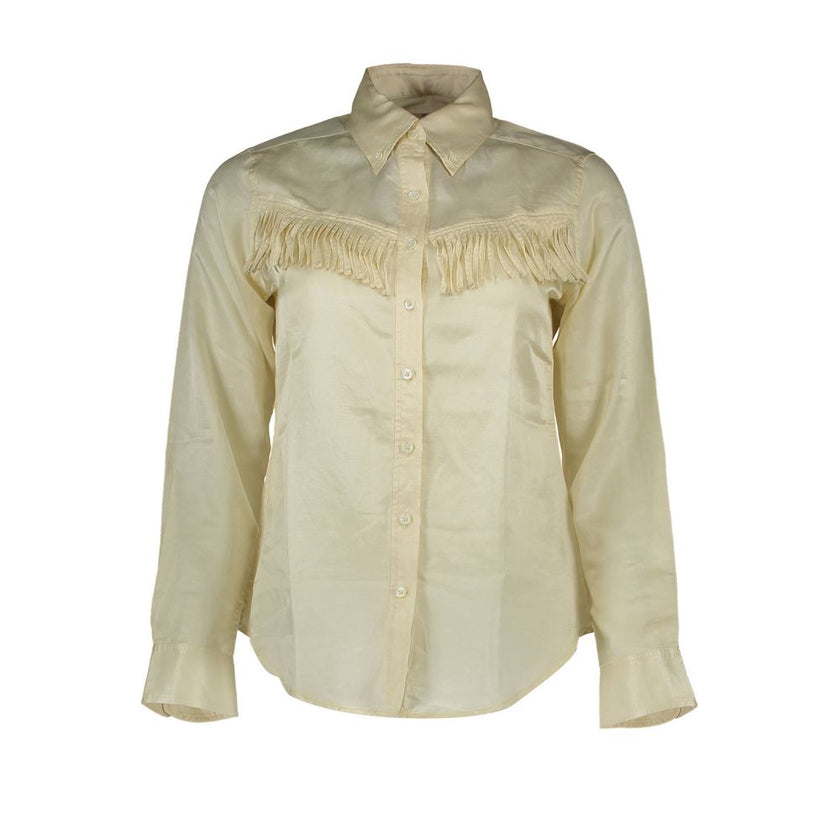 Gant Beige Cotton Shirt Gant