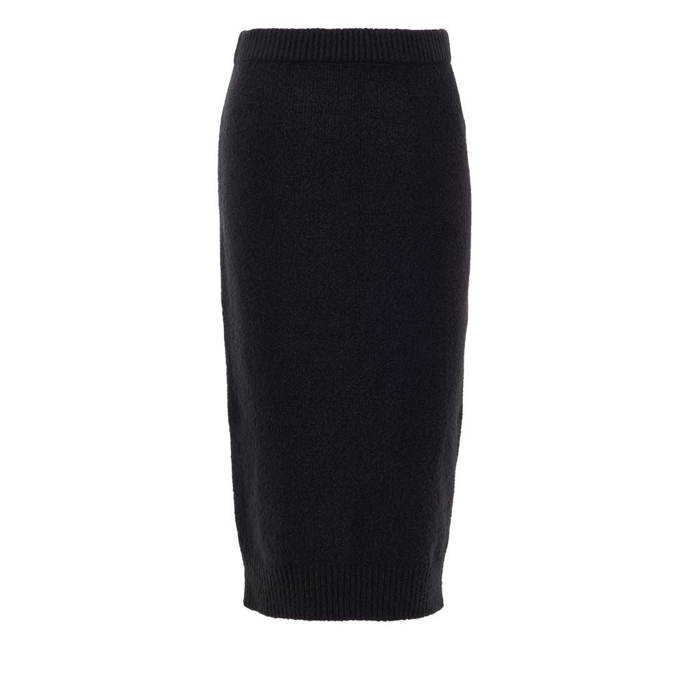Tom Ford Black Cotton Skirt Tom Ford
