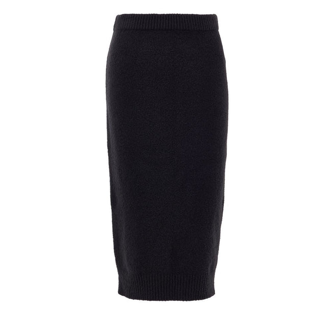 Tom Ford Black Cotton Skirt Tom Ford