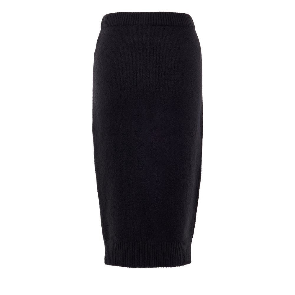 Tom Ford Black Cotton Skirt Tom Ford