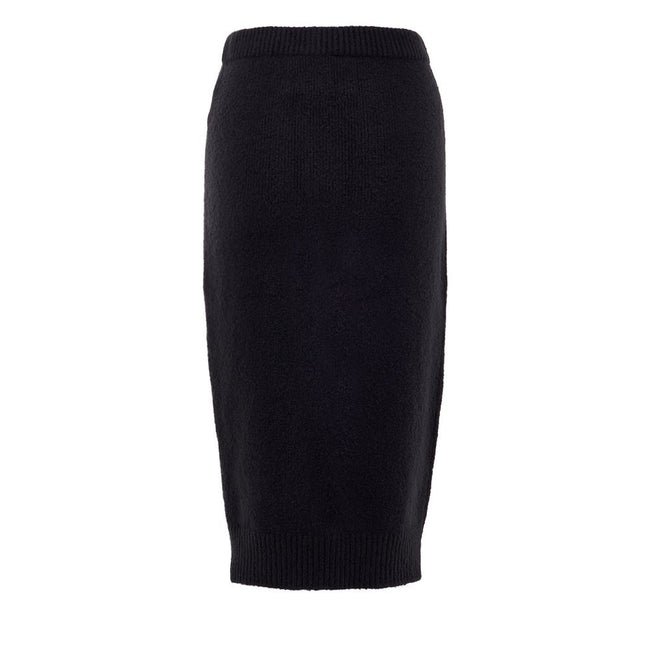 Tom Ford Black Cotton Skirt Tom Ford