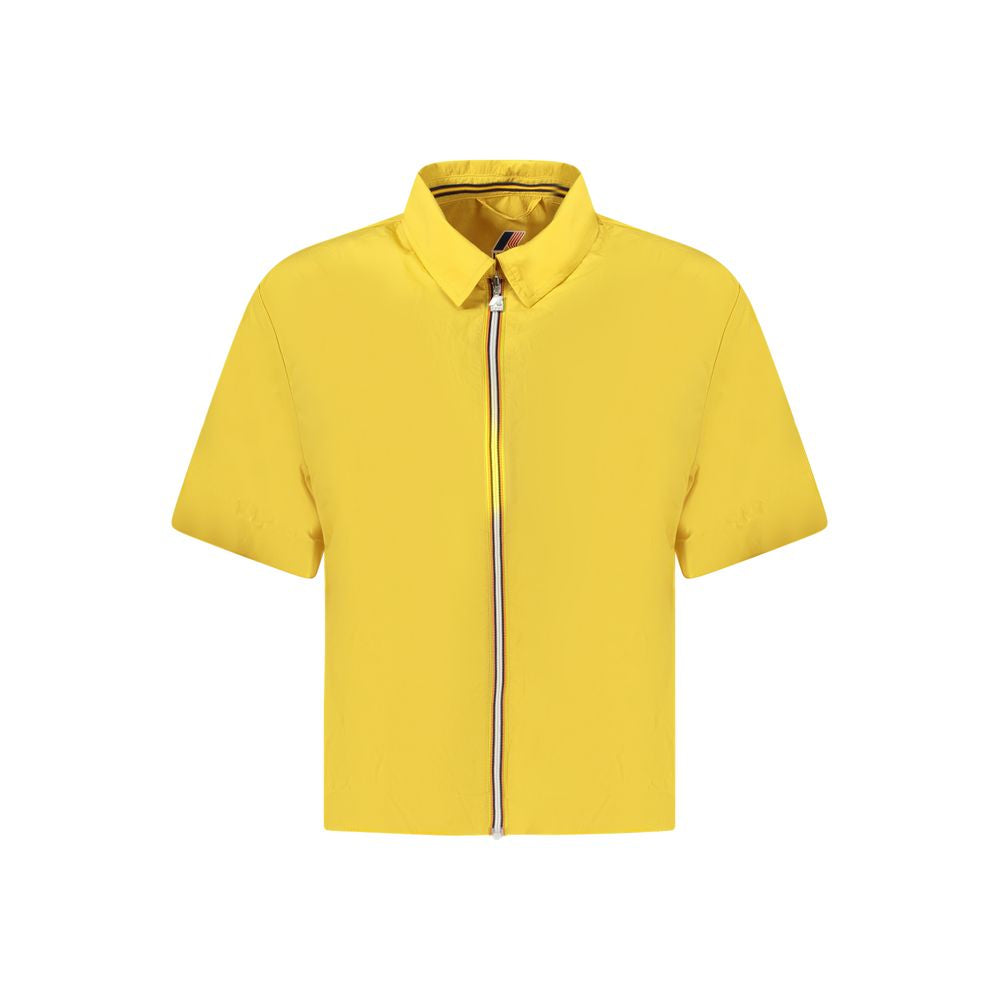 K-WAY Yellow Polyamide Shirt K-WAY