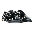 Dolce & Gabbana Black Leather Oxfords And Derby Dolce & Gabbana
