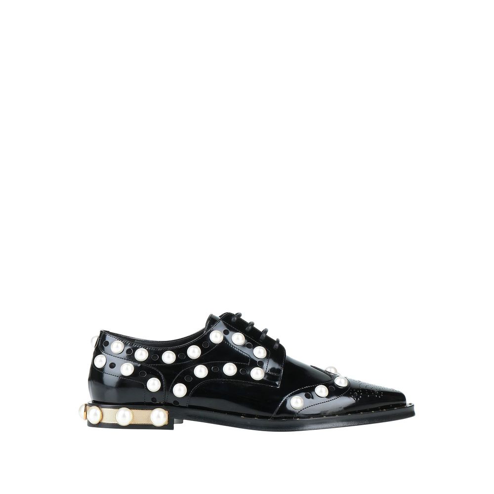 Dolce & Gabbana Black Leather Oxfords And Derby Dolce & Gabbana