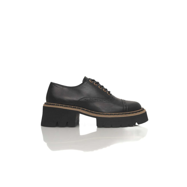 Cerruti 1881 Black Cowhide Women's Shoe Cerruti 1881