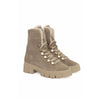 Cerruti 1881 Beige Leather Women Boot Cerruti 1881