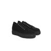 Cerruti 1881 Black Calfskin Women Sneaker Cerruti 1881