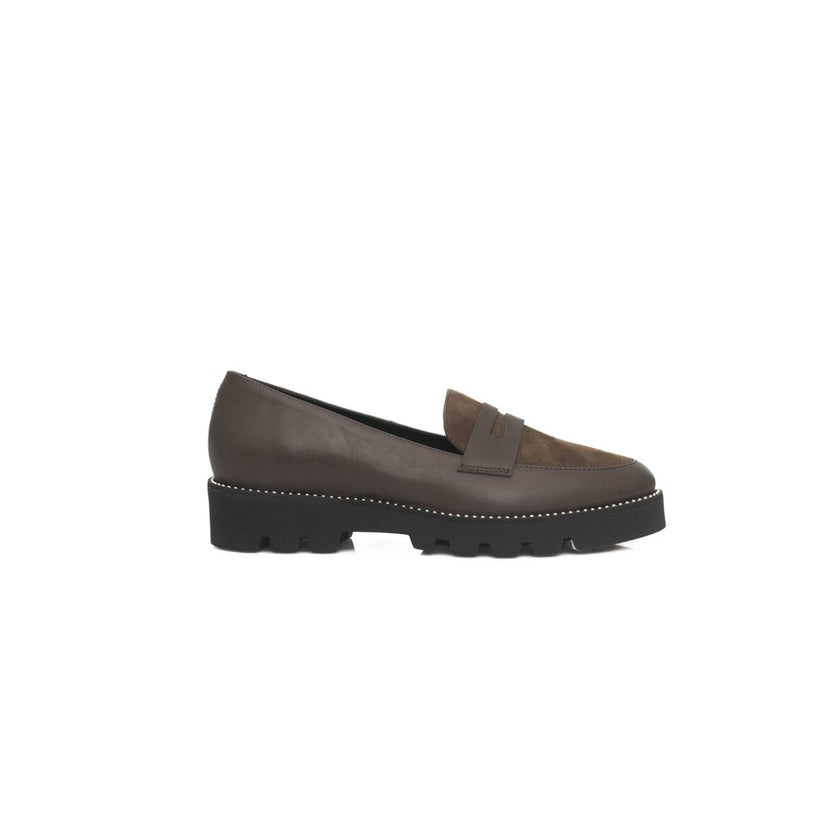 Cerruti 1881 Brown Cowhide Women's Loafer Cerruti 1881