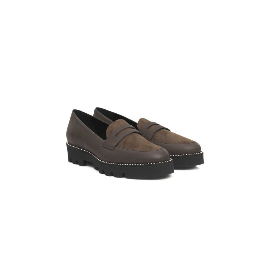 Cerruti 1881 Brown Cowhide Women's Loafer Cerruti 1881