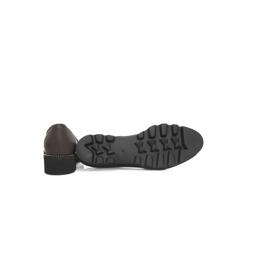 Cerruti 1881 Brown Cowhide Women's Loafer Cerruti 1881